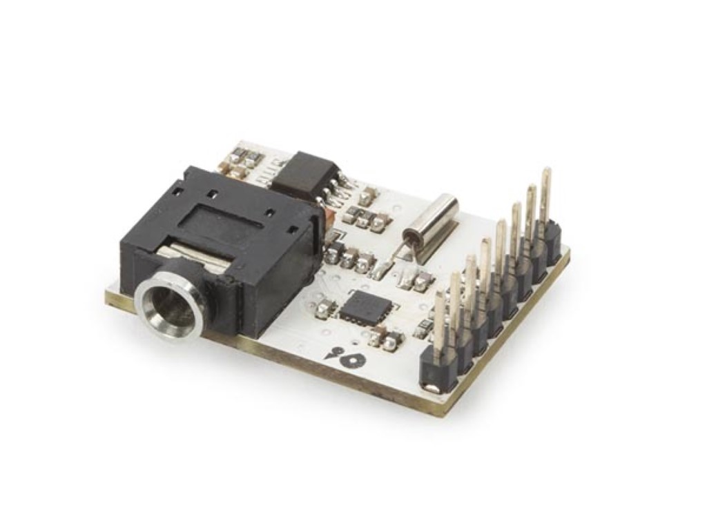 [WPB444] SI4703 FM tuner evaluation board, RDS support, 150mW amplifier, Arduino® compatible, ideal for DIY radio projects