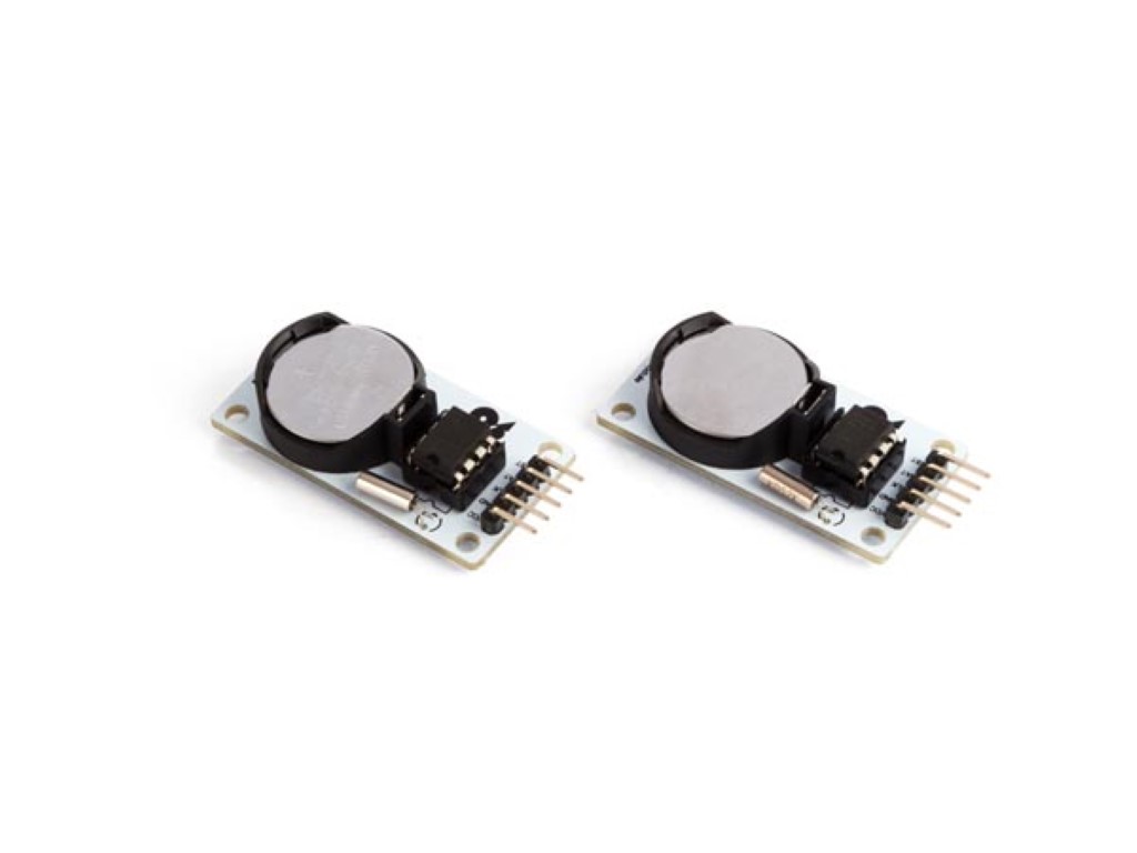 [WPI301] DS1302 Real-Time Clock Module / with Battery CR2032 (2 pcs)