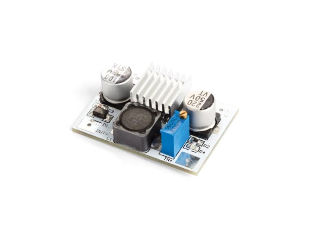 Adjustable LM2577 voltage step-up module, boosts 3.5-35 VDC to 5-40 VDC