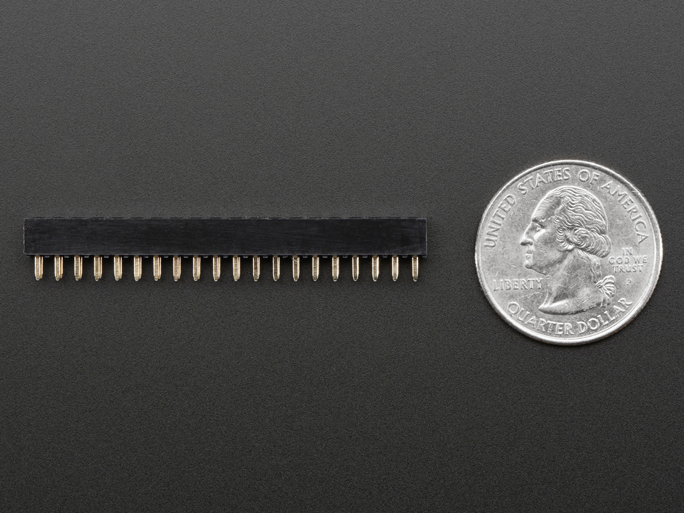 [ADA-2243] GPIO Header for Raspberry Pi HAT - 2x20 Short Female Header