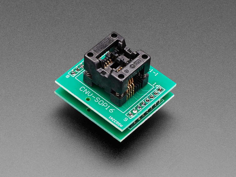 [ADA-1284] SMT Test Socket - SOIC-8 Narrow Breakout