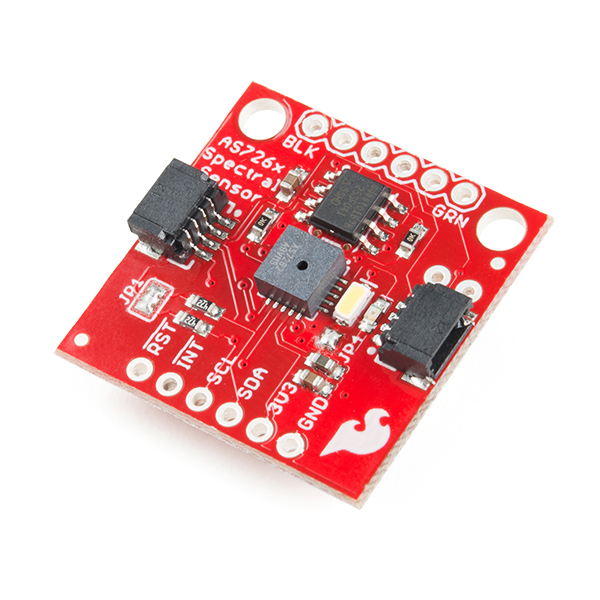 [SEN-14347] SparkFun Spectral Sensor Breakout - AS7262 Visible (Qwiic) 