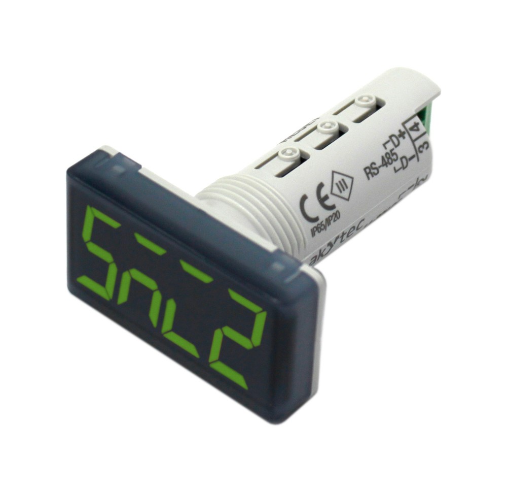 Akytec SMI2 Modbus RS-485 Green Indicator (24x48mm)
