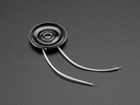 Mini Metal Speaker w/ Wires - 8 ohm 0.5W
