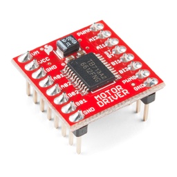 [ROB-14450] SparkFun Motor Driver - Dual TB6612FNG (with Headers)