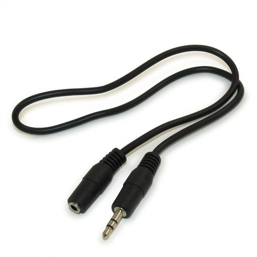[CA1535] 1.5ft 3.5mm Mini-stereo Trs Male To Female Speaker/mp3 Extension Cable