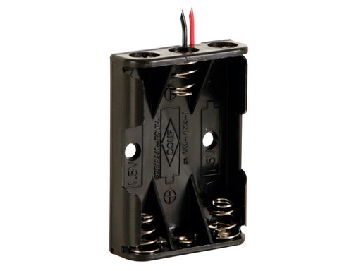 Battery Holder for 3 x AAA-Cell