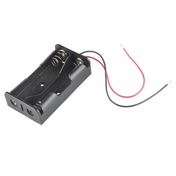 [PRT-12900] Battery Holder - 2x18650 (wire leads)