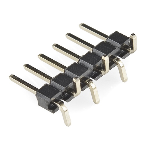 Header - 6-pin Male (SMD, 0.1&quot;)