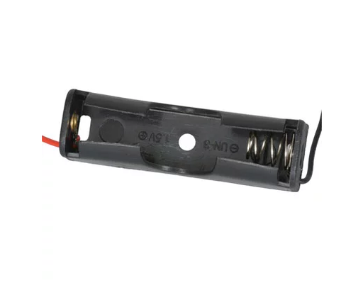 1x AA Battery Holder with 6 Inch Wires