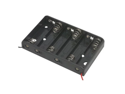 [JA-6223] 6x AA Battery Holder with 6 Inch Wires
