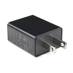 [TOL-11456] USB Wall Charger - 5V, 1A (Black)