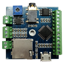 [FN-BC10-TB] 10 Buttons Triggered MP3 Player Board with 3W Amplifier and Terminal Block (v2)