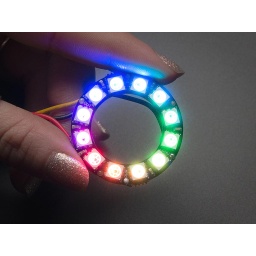 [ADA-1643] NeoPixel Ring - 12 x 5050 RGB LED with Integrated Drivers