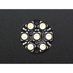 [ADA-2858] NeoPixel Jewel - 7 x 5050 RGBW LED w/ Integrated Drivers - Warm White - ~3000K