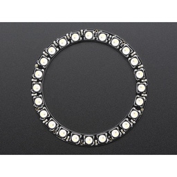 [ADA-2862] NeoPixel Ring - 24 x 5050 RGBW LEDs w/ Integrated Drivers - Natural White - ~4500K