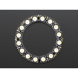 [ADA-2855] NeoPixel Ring - 16 x 5050 RGBW LEDs w/ Integrated Drivers - Natural White - ~4500K