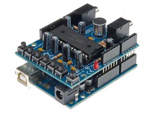 [WPSH02] RECORDING AUDIO SHIELD FOR ARDUINO