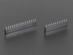 [ADA-2940] Short Headers Kit for Feather - 12-pin + 16-pin Female Headers