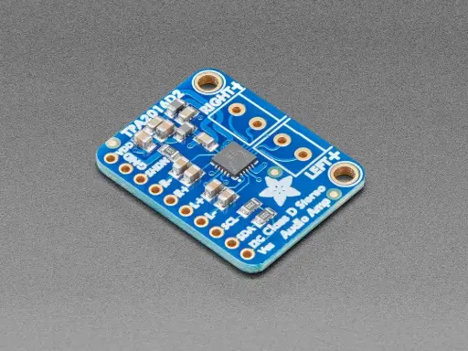 [ADA-1712] Stereo 2.8W Class D Audio Amplifier - I2C Control AGC - TPA2016