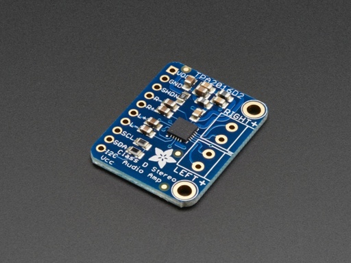 Stereo 2.8W Class D Audio Amplifier - I2C Control AGC - TPA2016