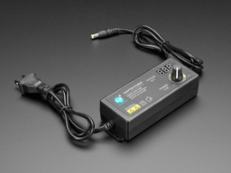 [ADA-4880] Adjustable Power Supply with 2.1mm / 5.5mm DC - 3V to 12V at 5A