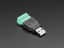 [ADA-3628] USB-A Male Plug to 5-pin Terminal Block