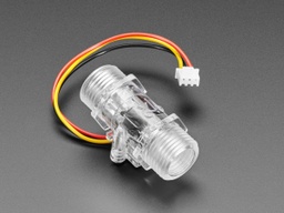 [ADA-5066] Clear Turbine Water Flow Sensor with 3-pin JST