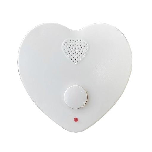 Talking Heart Voice Recorder Sound Box for Stuffed Animals and Gift Boxes (WHITE)