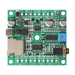 [FN-BC07] 7 Button MP3 Sound Module with 15W Amplifier (Solder Pad)