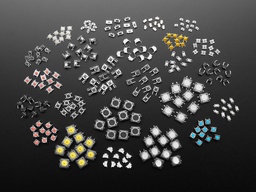[ADA-5493] Tactile Switch Assortment - 25 Different Buttons - 10 pcs each - Through Hole and Surface Mount