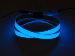 [ADA-447] Blue Electroluminescent (EL) Tape Strip - 100cm w/two connectors