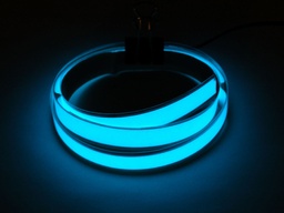 [ADA-415] Aqua Electroluminescent (EL) Tape Strip - 100cm w/two connectors