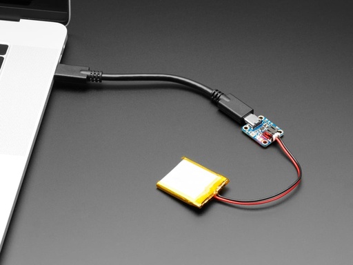 [ADA-4410] Adafruit Micro-Lipo Charger for LiPoly Batt with USB Type C Jack