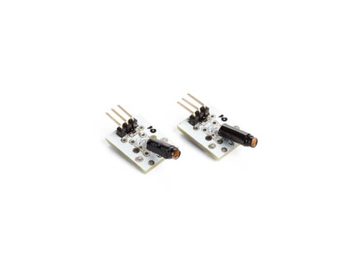 [WPM312] Vibration/Shock Sensor, module, 2 pieces, 5 VDC, white
