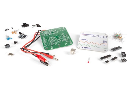 [WSEDU09] Educational soldering kit, oscilloscope kit for PC, spectrum analyser, transient recorder