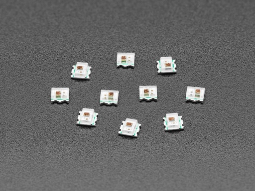 [ADA-4684] NeoPixel Nano 2020 RGB LEDs - 10-pack - WS2812B