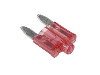 [AFUM10L] Mini Car Fuse w/ Indicator Light (10A Red)