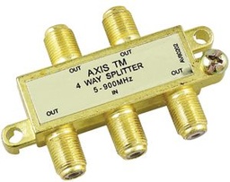 [AV80202] AXIS 7404 (TS1913/S/KG/BLR) 4-Way Signal Splitter