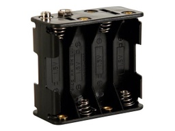 [BH383B] Battery Holder for 8 x AA-Cell (w/ Snap Terminals)
