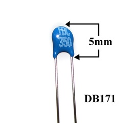 [DB171] 5k Ohm at 25 deg NTC Disc Thermistor