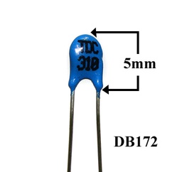 [DB172] 10K at 25 deg Celsius Disc Thermistor