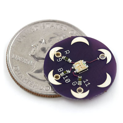 [DEV-08467] LilyPad Tri-Color LED