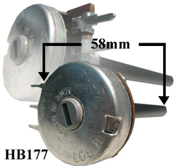[HB177] RES 470K Rotary Potentiometer log