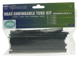 [K/STB] Heat-Shrinkable Tube Kit - 40 pcs - Black