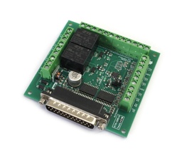 [KTA-205] Parallel Port Interface card with Relays Outputs and Safety Charge Pump Option