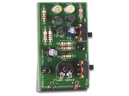 [WSL147-TBA] Dual White LED Stroboscope (Assembled)