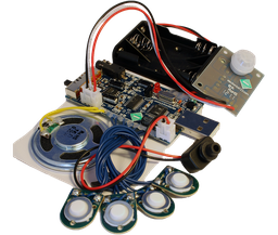 [USB6M+PIR] 300 Second USB Recording Module w/Light Sensor, Buttons and PIR for Motion Activation (Windows)