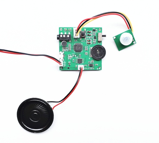 [FN-AP01] PIR Motion  Activated Audio Playback Module (Record Message with Line-in or Microphone)