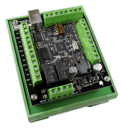 [KTD-290] USB Serial Stepper Motor Controller on DIN Rail Mount
